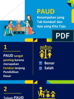 02 - Materi 2 - Bimtek Pokja Bunda PAUD - PAUD Sebagai Kesempatan Yang Tak Kembali