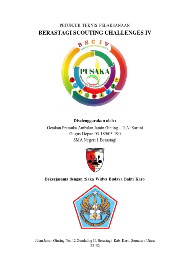 Petunjuk BSC IV untuk Pramuka Berastagi | PDF | Karier & Perkembangan