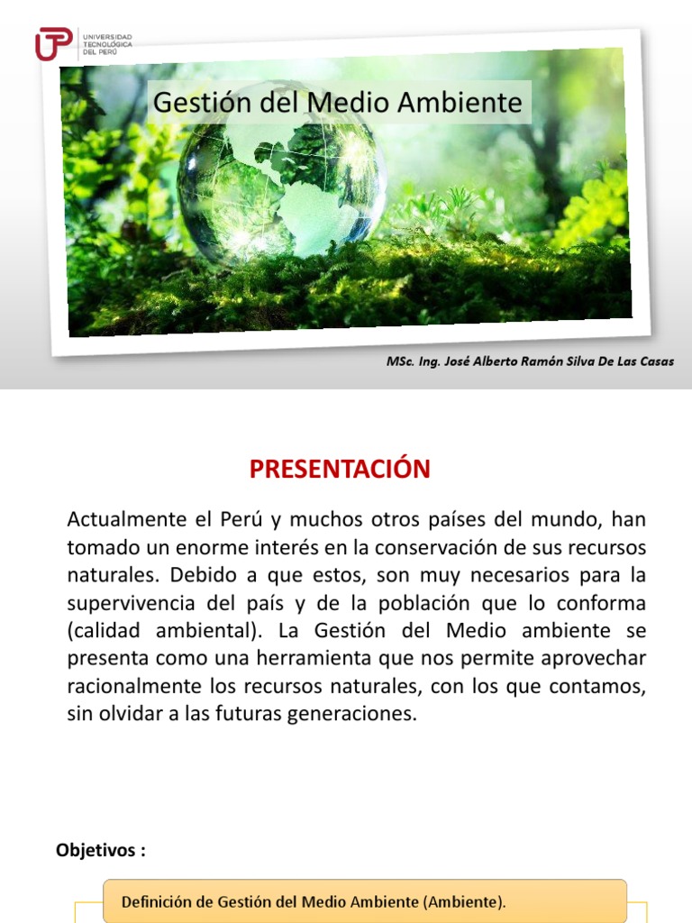 Gestión Del Medio Ambiente 1 | PDF | Entorno natural | Sustentabilidad