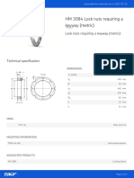 HM 3084 Lock Nuts Requiring A Keyway (Metric) - 20210726