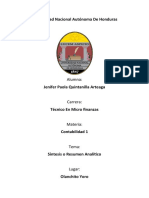 Contabilidad UNAH definiciones técnica ciencia