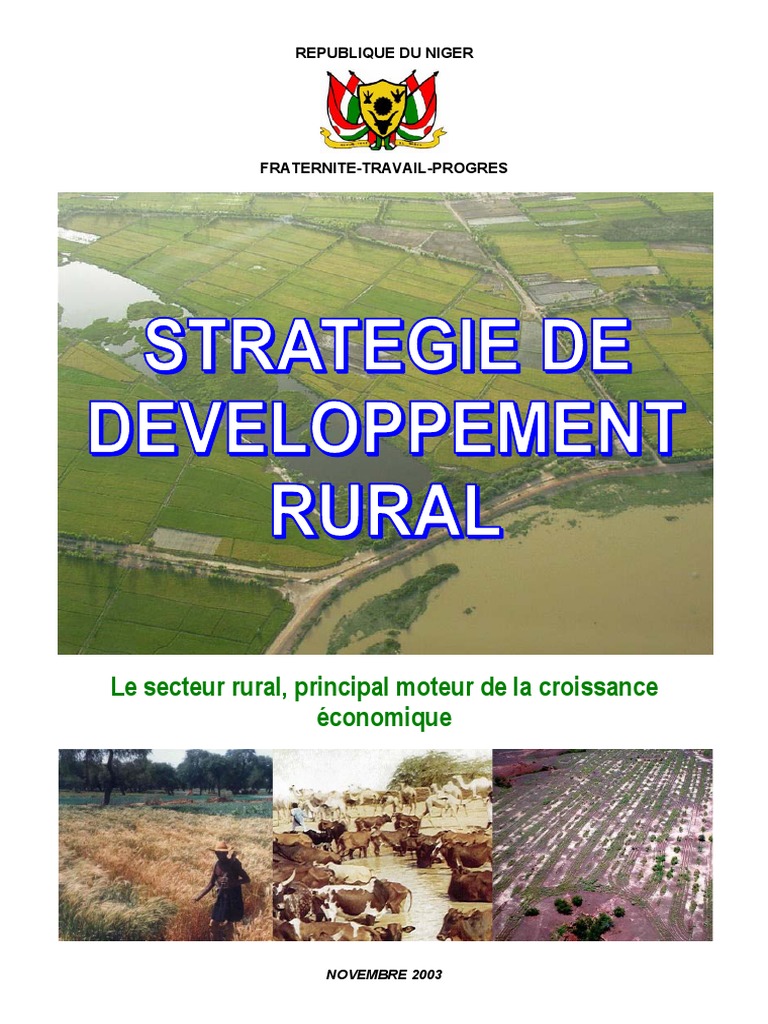 Stratégie de Développement Rural au Niger | PDF | Développement durable ...