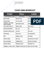 Build Your Own Workout