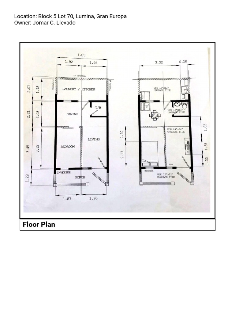 Floor and Elevation Plan | PDF