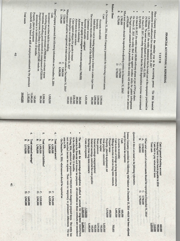 Asset Part 1 | PDF