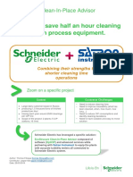 Schneider Electric & Satron To Shorter Cleaning Time