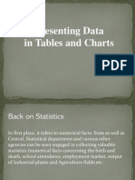 Presenting Tables and Charts