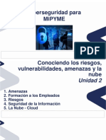 Ciberseguridad para MiPYME: Amenazas, formación y nube