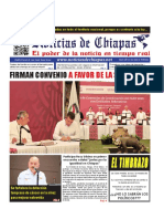 Periódico Noticias de Chiapas, Edición Virtual Jueves 16 de Febrero de 2023