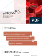 Anemia Hemolitica Autoinmune 