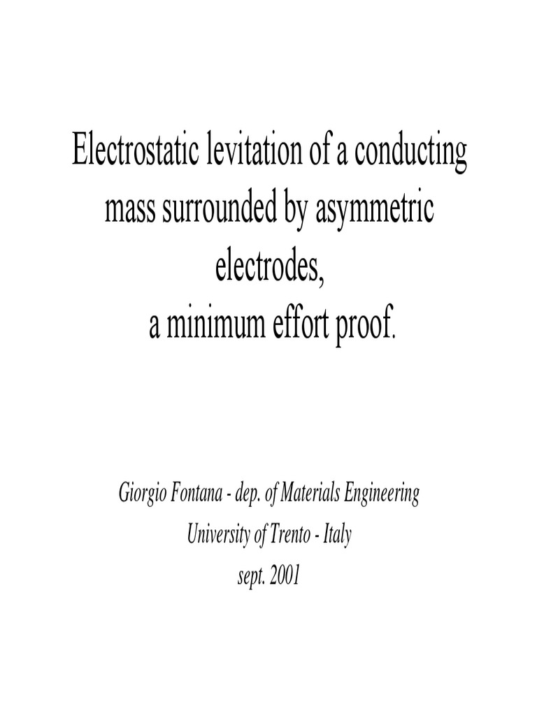 electrostatic_levitation PDF