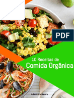 10 Receitas de Comida Organica