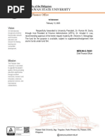 BPSU Header Footer | PDF