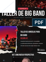 Taller de Arreglos Big Band UEB Sesión #2