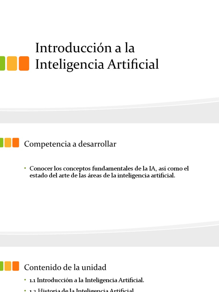 Introducción a la Inteligencia Artificial | PDF | Conocimiento | Axioma