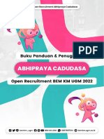 Buku Panduan & Penugasan Open Recruitment Abhipraya Cadudasa