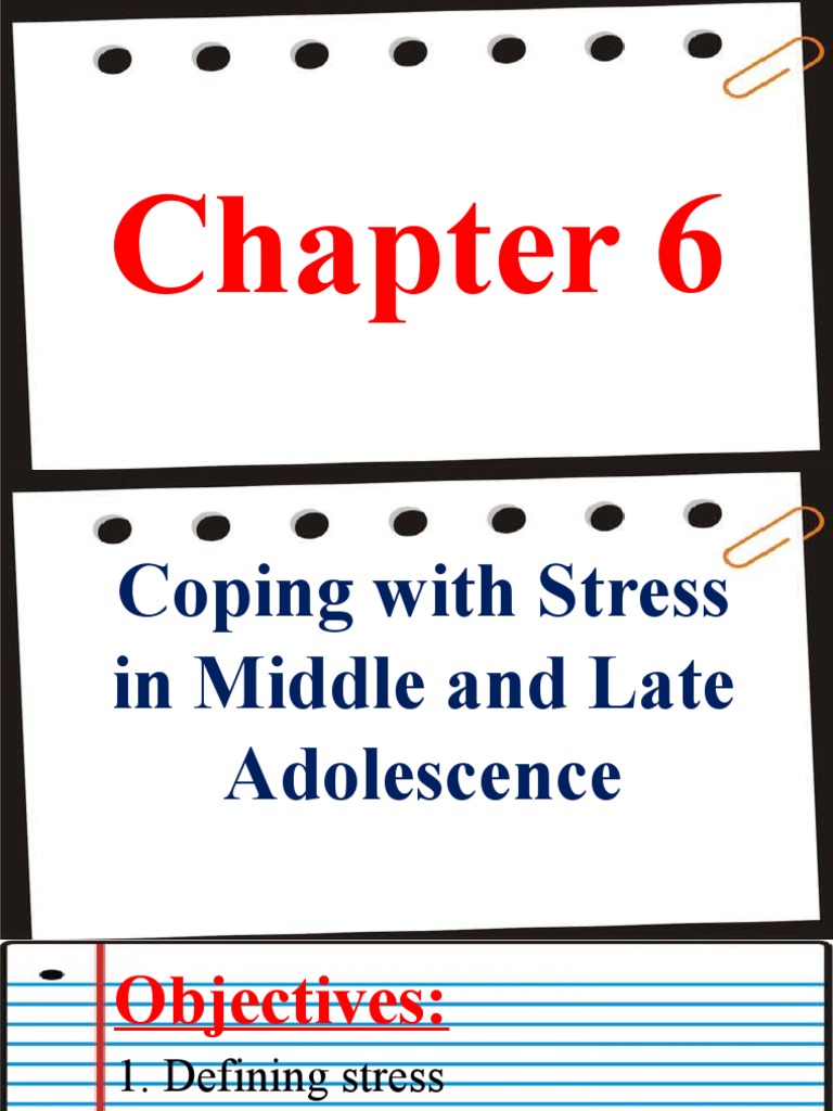 Coping With Stress in Middle and Late Adolescence | PDF | Stress ...
