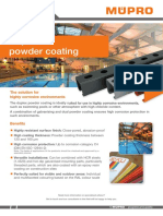 Leaflet Duplex Powder Coating