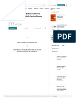WWW Scribd Com Doc 57831031 Comparative Study Between Private Sector Banks and Public Sector Banks
