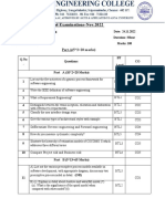 Model Examinations-Nov.2022 Software Engineering