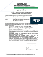 Surat Pernyataan Pimpinan Pondok FX