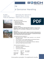 BPO Maydon Wharf - Civil & Elect - Container Stacking Area