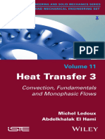 Heat Transfer 3. Convection, Fundamentals... Flows 2022