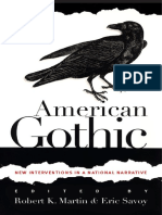 American Gothic Edited by Robert K. Martin and Eric Savoy