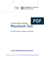 METRICA CEPT - Manual in Bahasa Indonesia - ID280