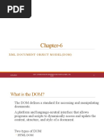 Chapter-6 XML DOM