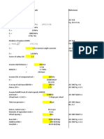 Slab on grade sizing using WRI method