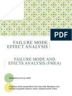 Failure Mode Effect Analysis 2018