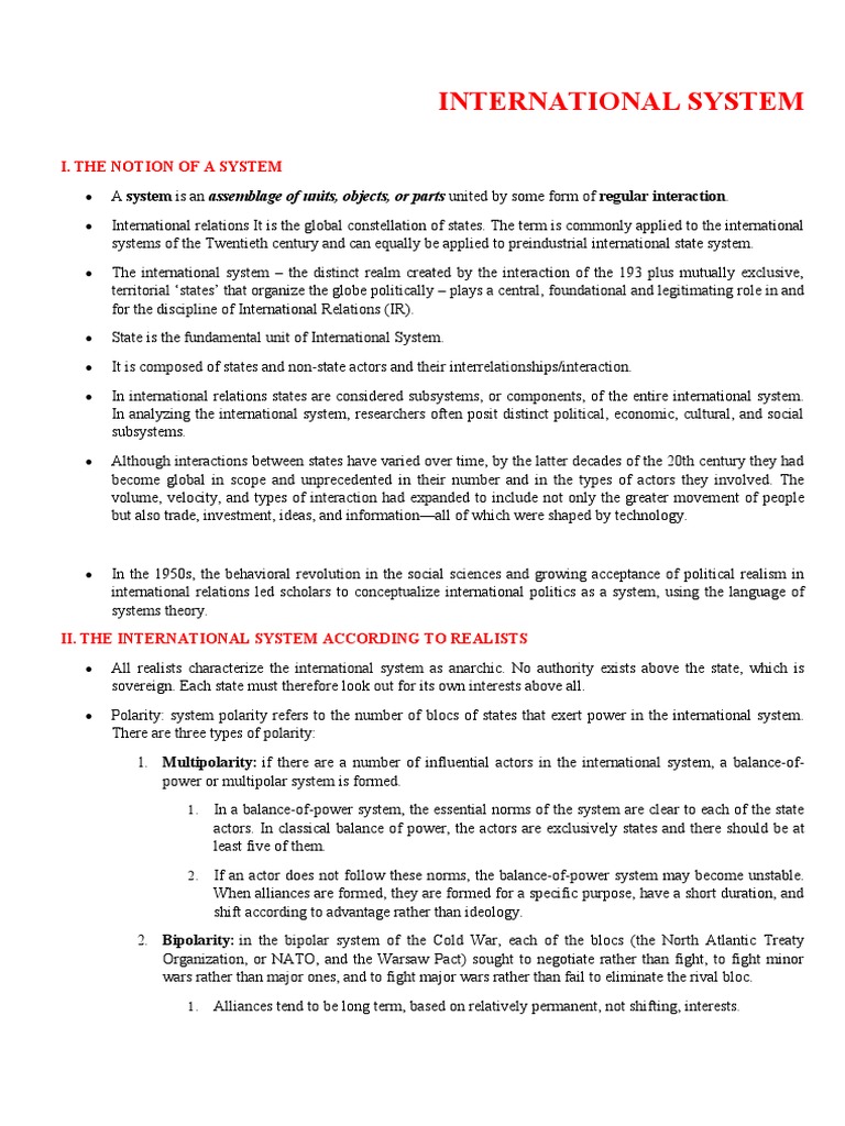 International System | Download Free PDF | Polarity (International ...