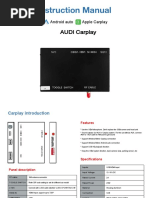 AUDI Carplay User Manual