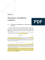 Introducción a la mecánica estadística cuántica