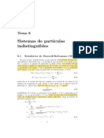 T6 Sistemas Partículas Indistinguibles