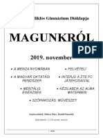 Zrínyi Miklós Gimnázium Zalaegerszeg Suliújság 201911