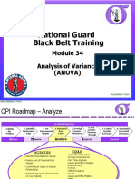 Module 34. Analysis of Variance (ANOVA) PDF