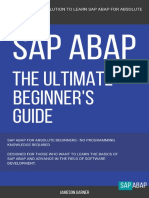 SAP ABAP Ultimate Beginner Guide