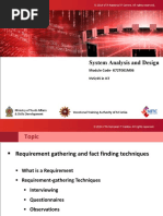 3.requirement Gathering and Fact Finding Techniqes