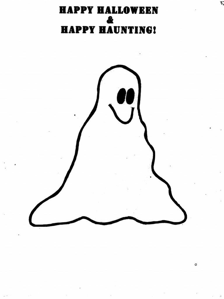 Halloween Phantom Ghost Image PDF