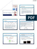 Food Chemistry - Amino Acid - Protein 1 & 2