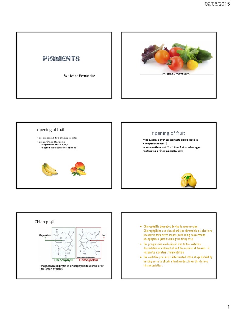 Pigment PDF Carotenoid Chemistry