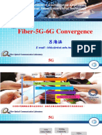 Fiber-5G-6G Convergence - 呂海涵教授20200213