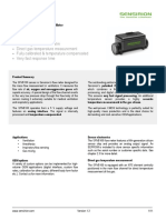 Sensirion Mass Flow Meters SFM3100 Datasheet