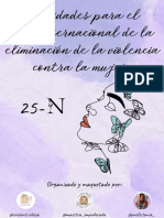 Día Internacional Eliminación Violencia de Género