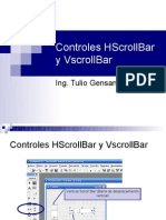 Controles HScrollBar y VscrollBar