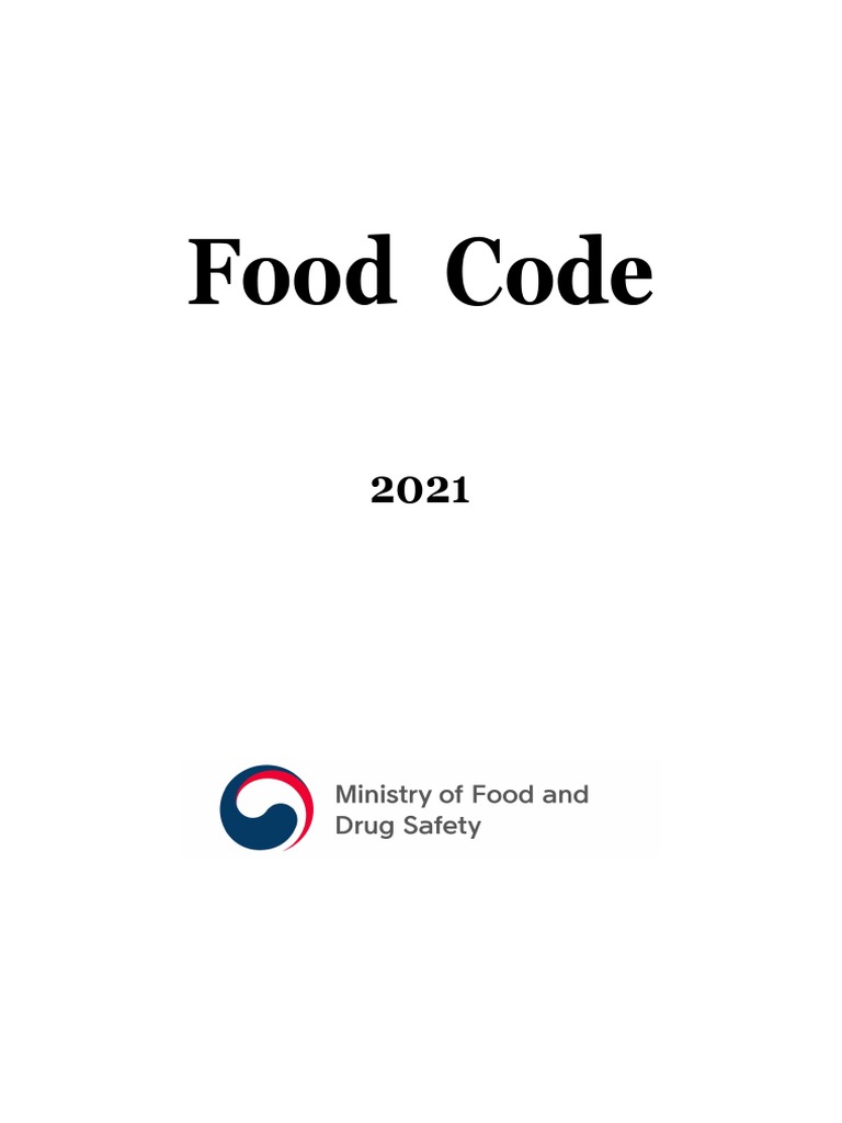 FOOD CODE (No.2021-54) | PDF | Ph | Bivalvia