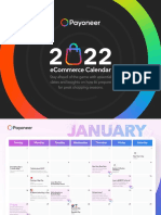 2022 Ecommerce Calendar