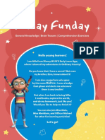 Friday Funday Series For Children Planet Saturn